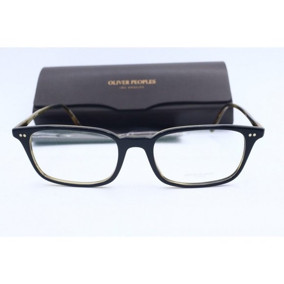 Oliver Peoples Roel OV5405U Black / Moss Tortoise Eyeglasses Clear Lenses - Picture 2 of 5